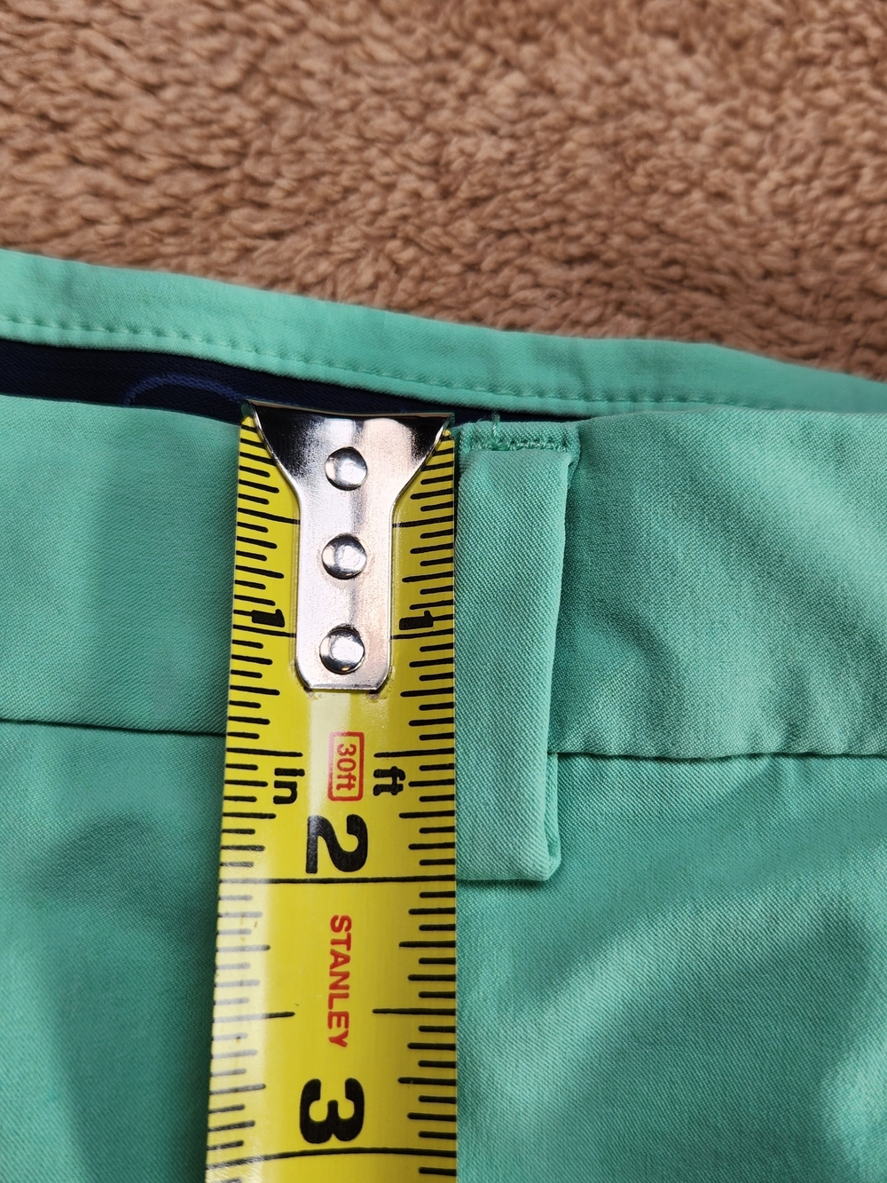 Vineyard Vines Mint Green Performance Breaker Shorts 42W Inseam 7" - Picture 7 of 8
